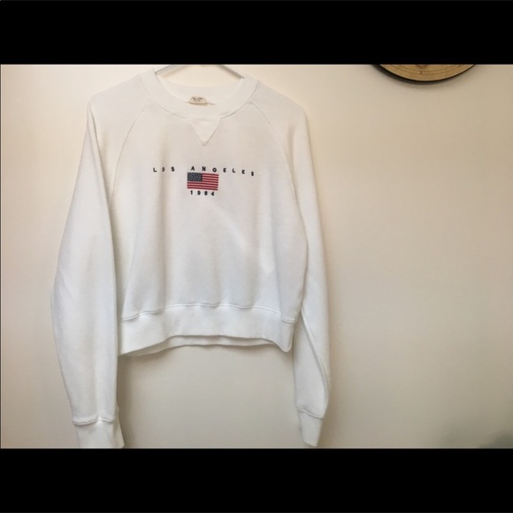 Brandy Melville Los Angeles flag Amanda crewneck - Picture 2 of 2
